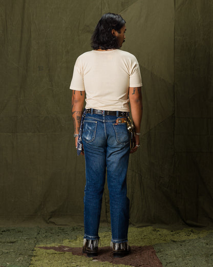 Olde Homesteader Rustic Jersey Crewneck S/S - Ecru - Standard & Strange