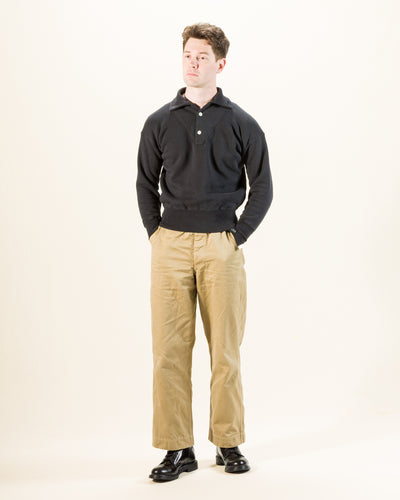 Olde Homesteader Stand Collar Long Sleeve - Black - Standard & Strange