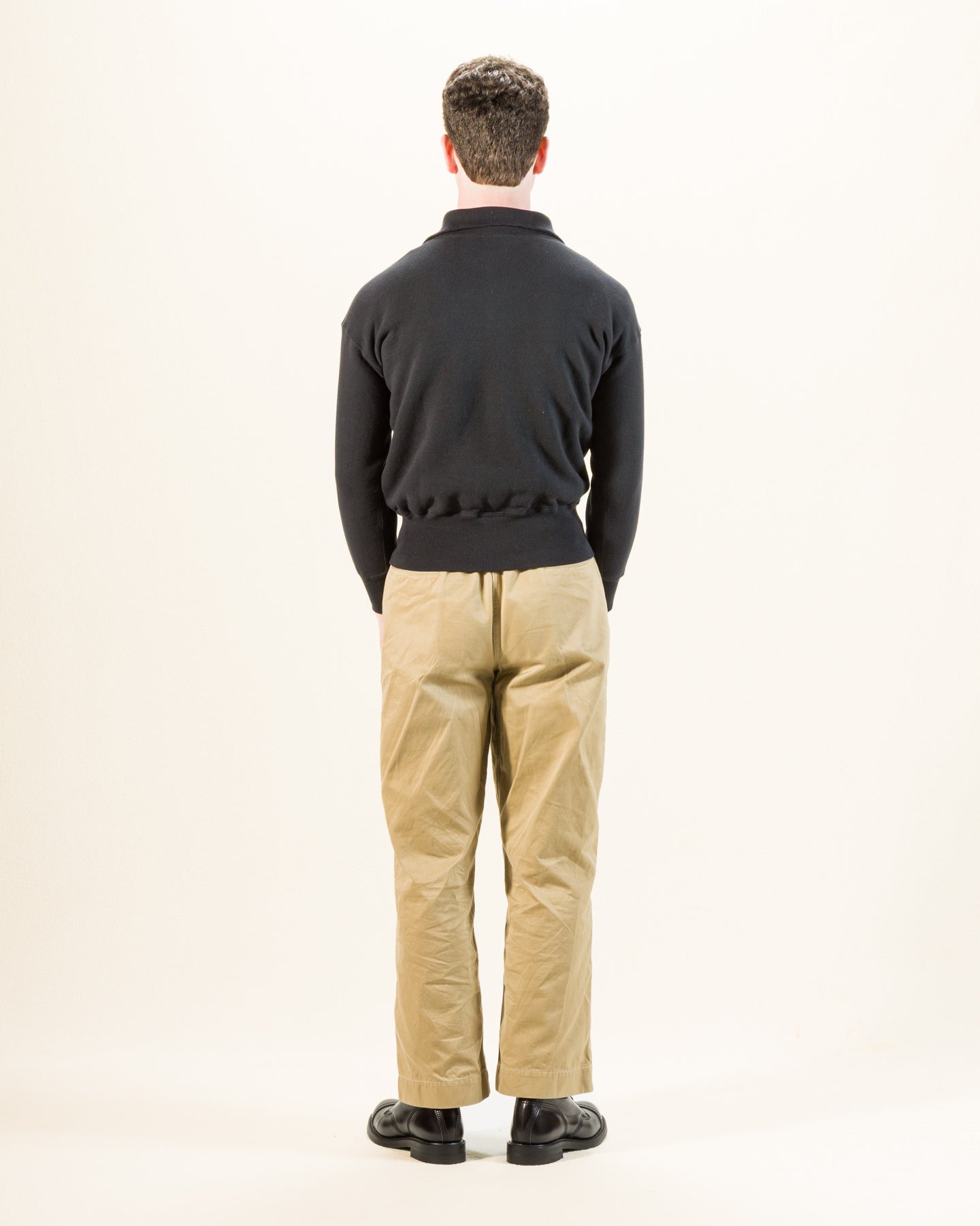 Stand Collar Long Sleeve - Black – Standard & Strange