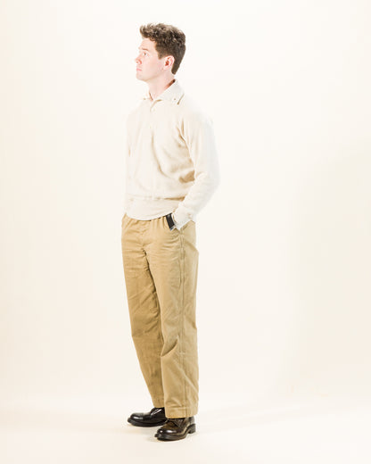 Olde Homesteader Stand Collar Long Sleeve - Oatmeal - Standard & Strange