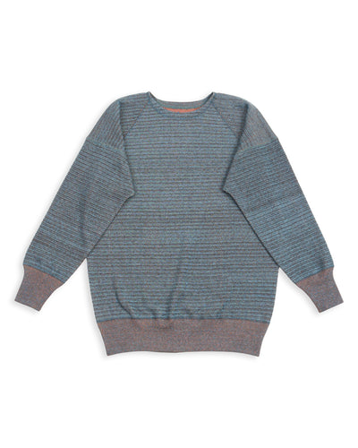 Olde Homesteader Tweedish Thermal Crewneck - Dark Blue - Standard & Strange