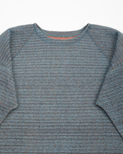 Olde Homesteader Tweedish Thermal Crewneck - Dark Blue - Standard & Strange