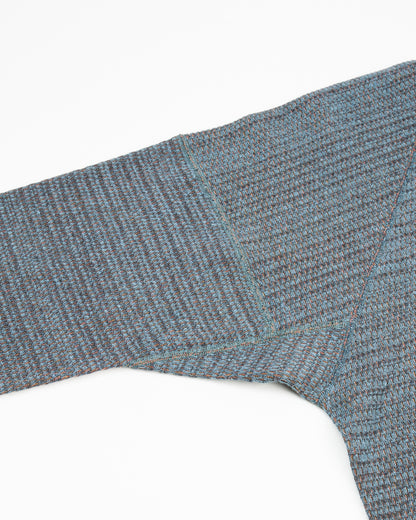 Olde Homesteader Tweedish Thermal Crewneck - Dark Blue - Standard & Strange