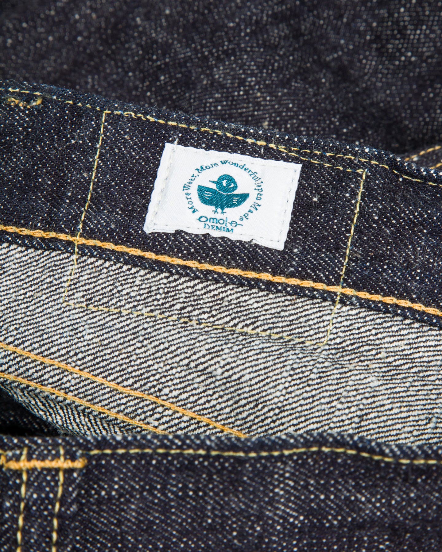 オムオム Omoto Denim - 0811 - 15.5oz Slub-Nep Loose Denim – Withered Fig