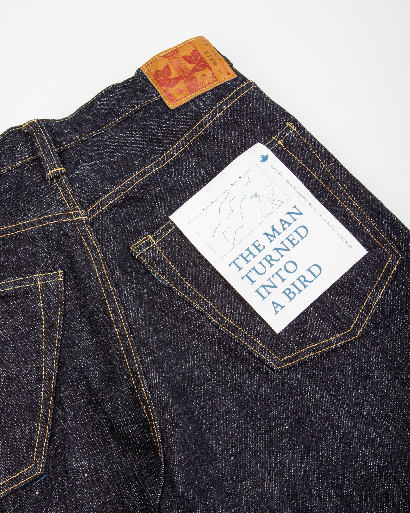 15.5 oz Loose Fit Jeans - Slub Nep Denim – Standard & Strange