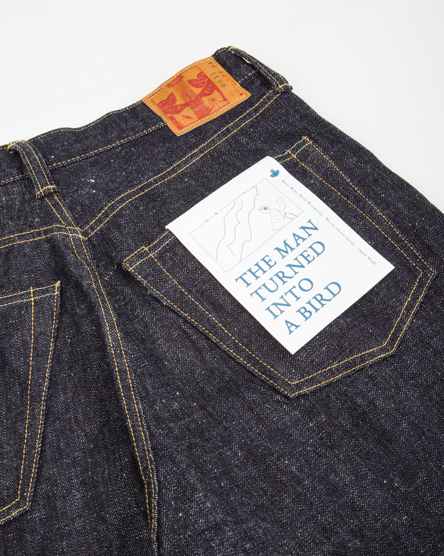 Omoto Denim 15.5 oz Relax Fit Jeans - Slub Nep Denim - Standard & Strange