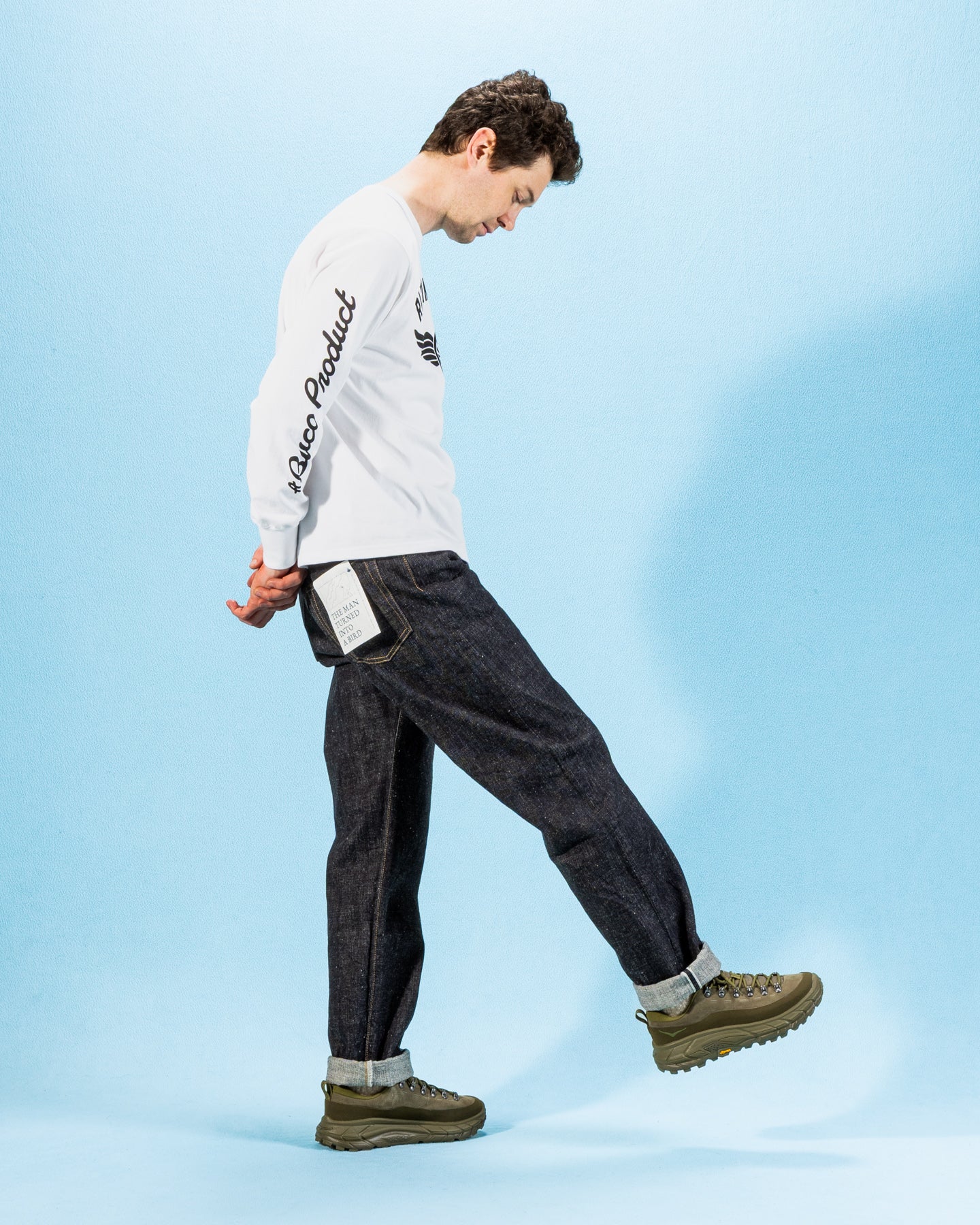 Omoto Denim 15.5 oz Relax Fit Jeans - Slub Nep Denim - Standard & Strange