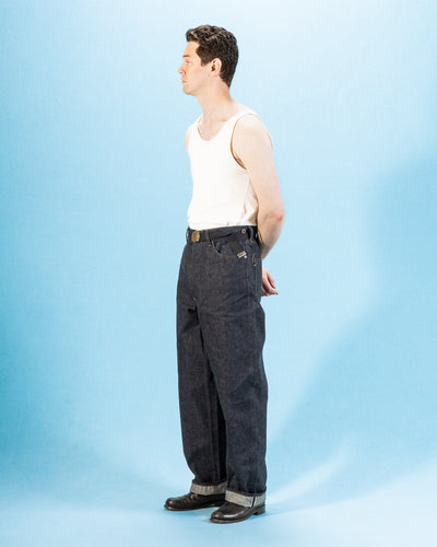 Nigel Cabourn Railman Denim Pant - Indigo - Standard & Strange