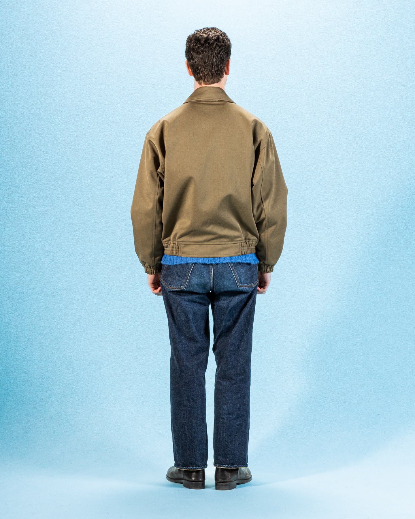 USA製 monitaly nylon blouson 茶 L CWE Blouson - Mustard Italian Gabardine – Standard & Strange