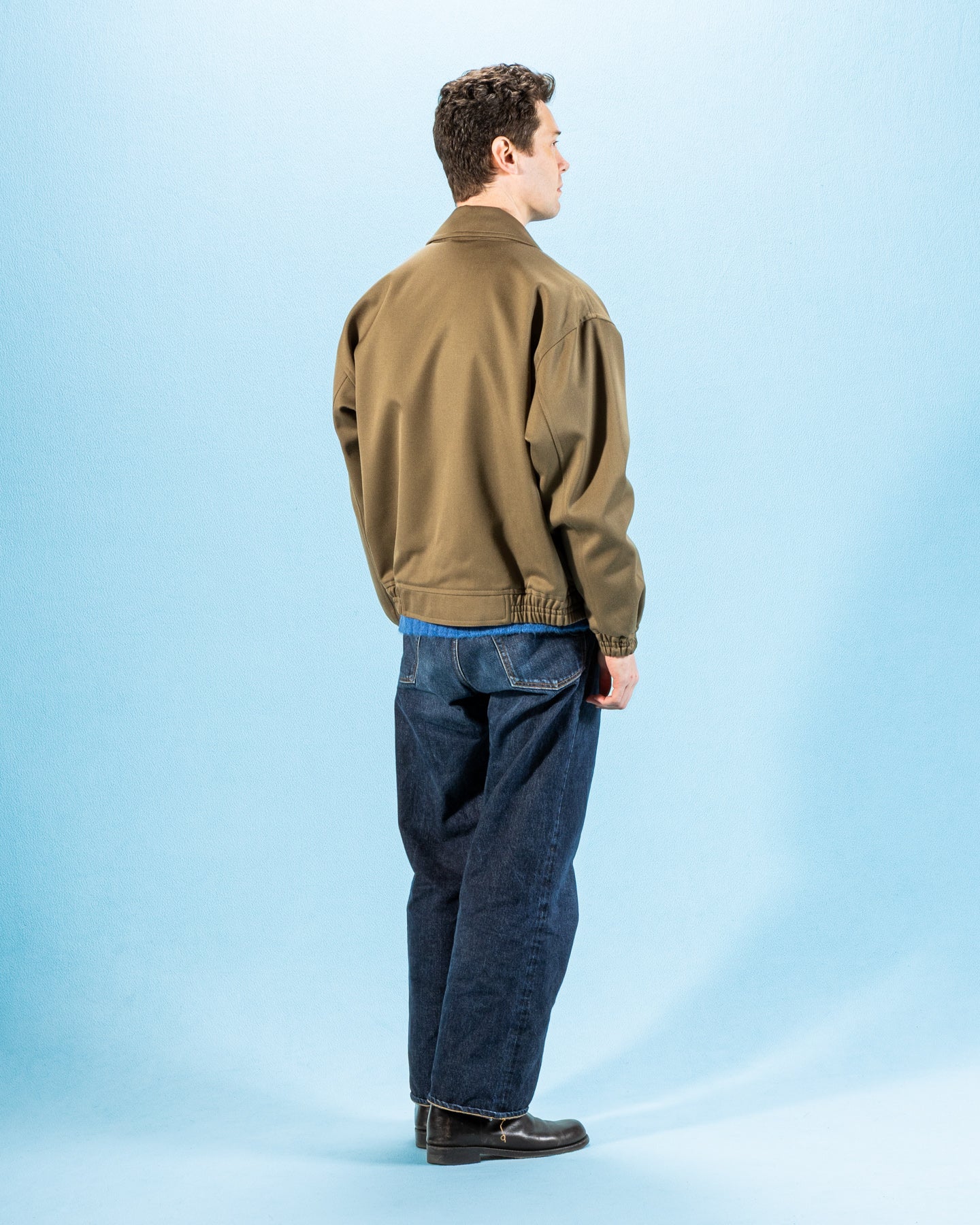 CWE Blouson - Mustard Italian Gabardine – Standard & Strange