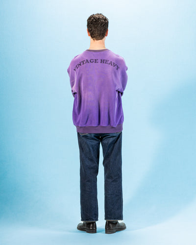 Vintage Heavy Woodstock Crewneck - Purple Sun Fade - Standard & Strange