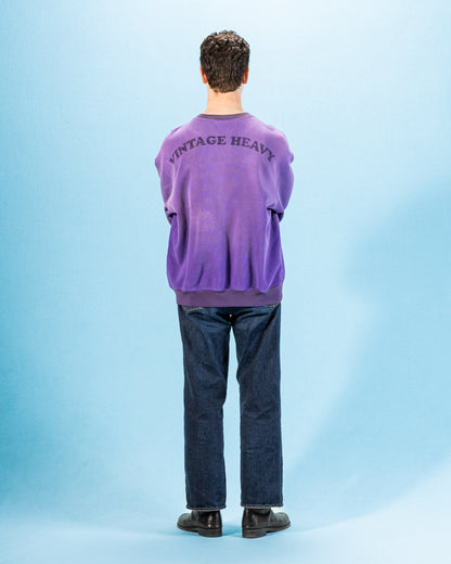 Woodstock Crewneck - Purple Sun Fade