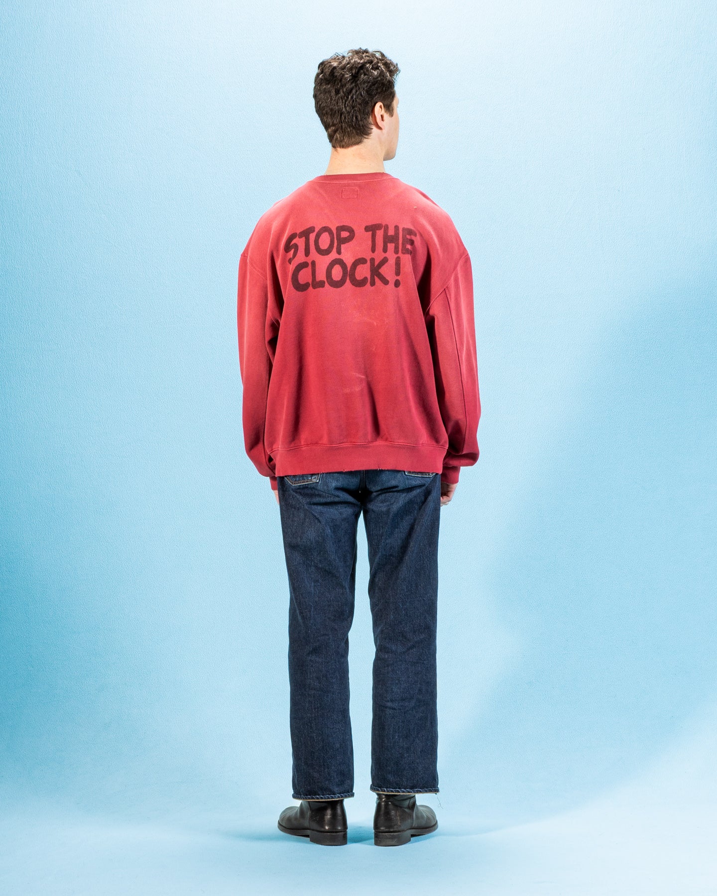 Good 'Ol Charlie Brown Sweatshirt - Red Sun Fade