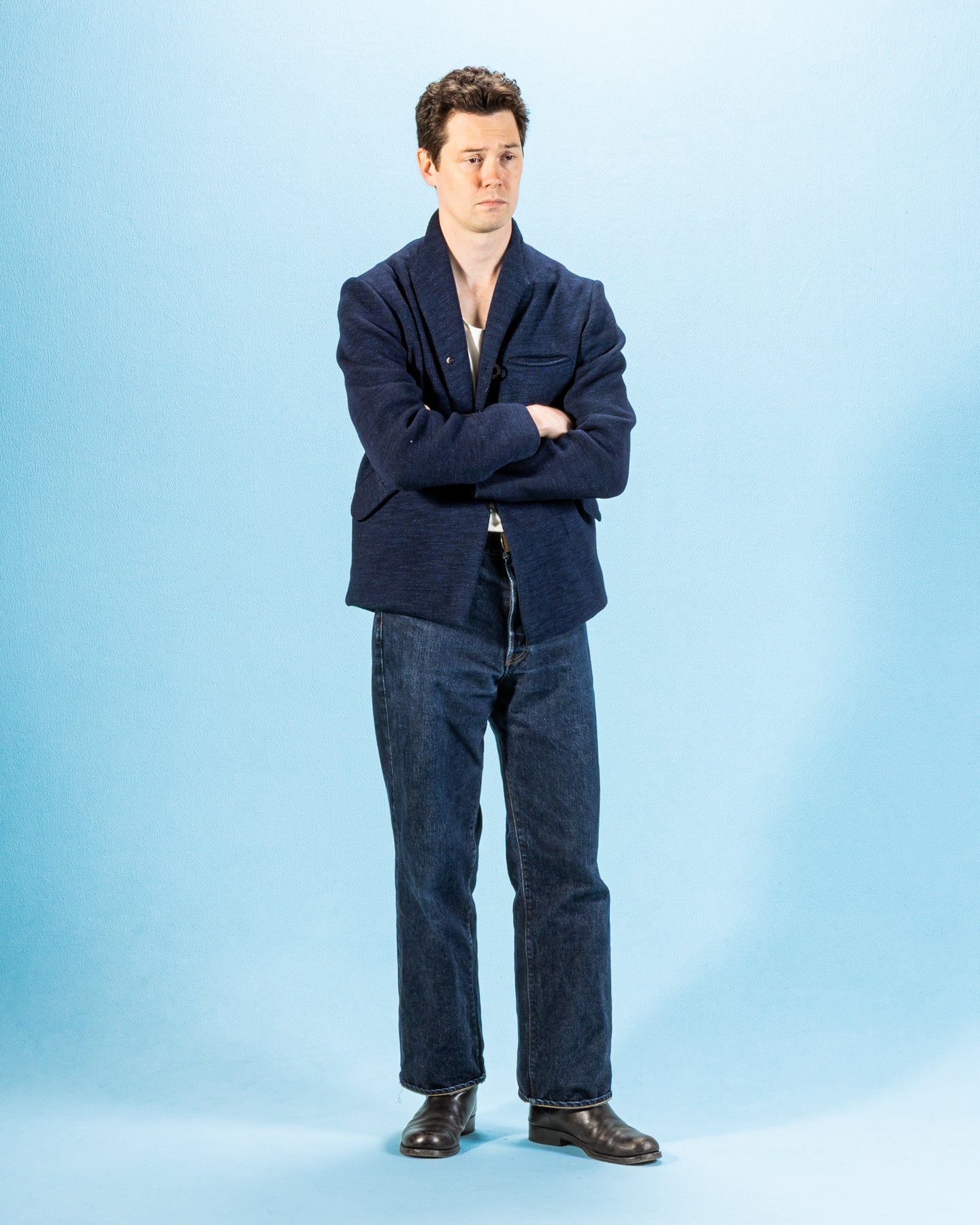 MATiAS Anacapa 1925 Blazer - Aspa Indigo 11.5oz Cotton - Standard & Strange