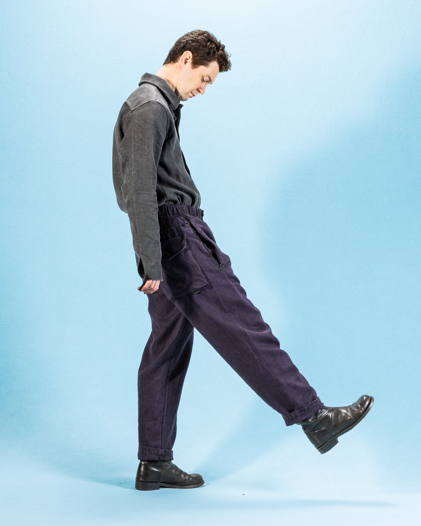 Somonte XX Pant - Uva Grape Hemp/Canvas