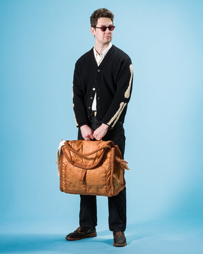 PORTER - Yoshida & Co Luggage Label OldNew Newspaper Bag (L) - Kakishibu - Standard & Strange