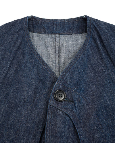Ooe Yofukuten 1906 Sleeveless Outing Coat - Amoskeag Gold Medal Denim - Standard & Strange