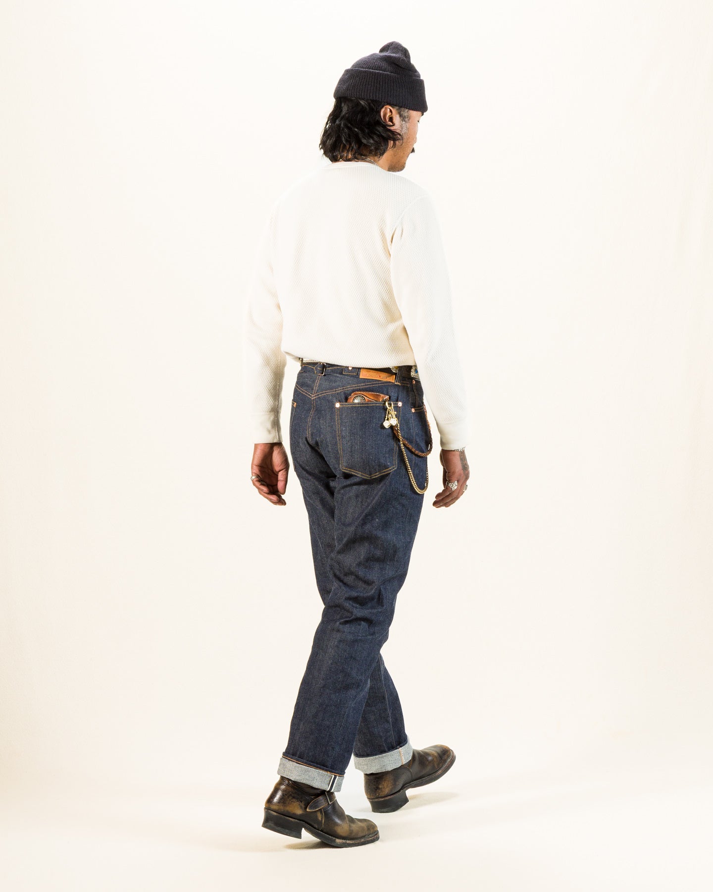 Ooe Yofukuten Lot OA01XX-0825 1920s Style Waist Overalls - 9oz A.M. Co. Denim - Standard & Strange