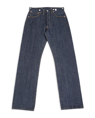 Ooe Yofukuten Lot OA01XX-0825 1920s Style Waist Overalls - 9oz A.M. Co. Denim - Standard & Strange