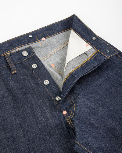 Ooe Yofukuten Lot OA01XX-0825 1920s Style Waist Overalls - 9oz A.M. Co. Denim - Standard & Strange