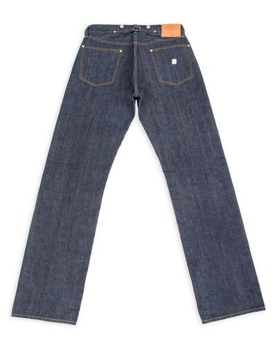 Ooe Yofukuten Lot OA01XX-0825 1920s Style Waist Overalls - 9oz A.M. Co. Denim - Standard & Strange