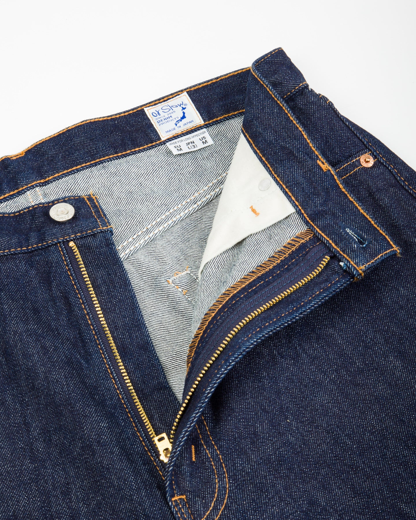 OrSlow 101 Dad's Fit Denim Pants (Unisex) - One Wash – Standard