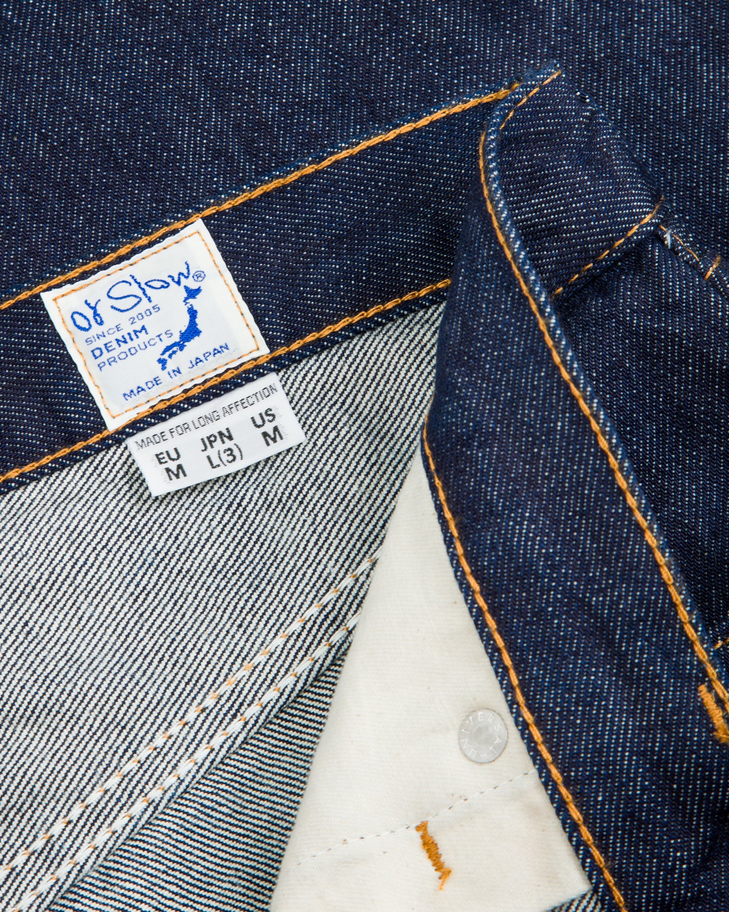 OrSlow 101 Dad's Fit Denim Pants (Unisex) - One Wash - Standard & Strange