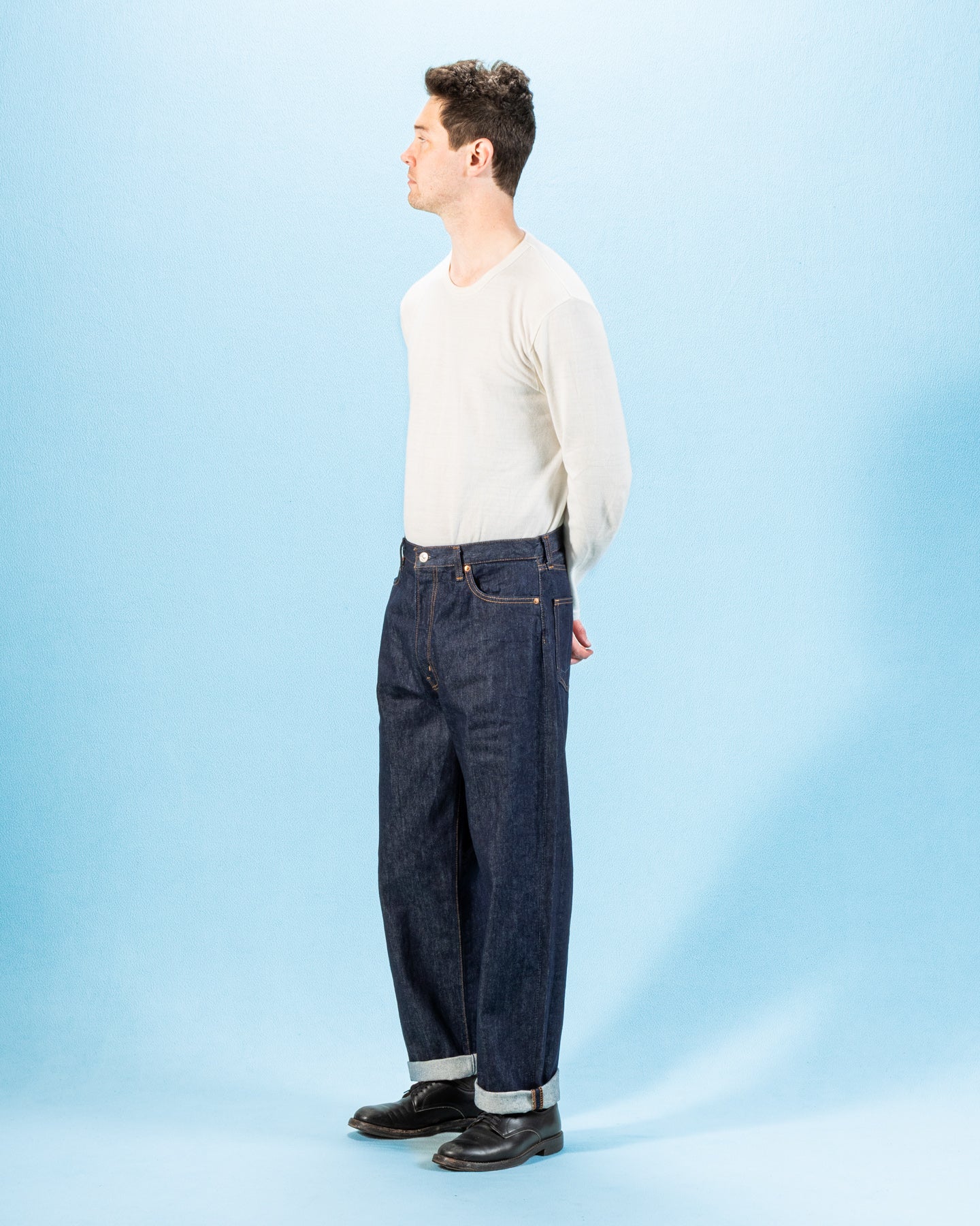 【美品】or Slow/101 DAD'S FIT DENIM PANTS ORSLOW | 101 DAD'S FIT DENIM PANTS BLACK STONE | MEADOW