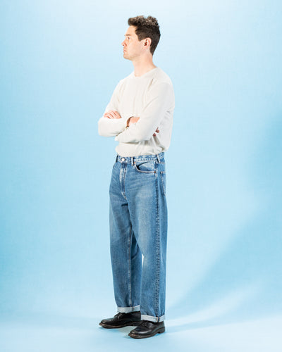 OrSlow 101 Dad's Fit Denim Pants (Unisex) - Used Wash - Standard & Strange