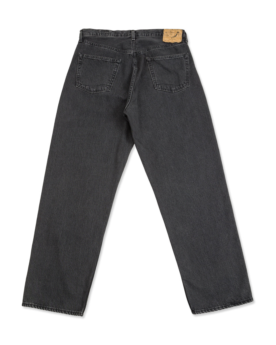 OrSlow 101 Dad's Fit Pants (Unisex) - Black Denim Stone - Standard & Strange