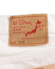 OrSlow 105 Standard Fit Denim - 80's White - Standard & Strange