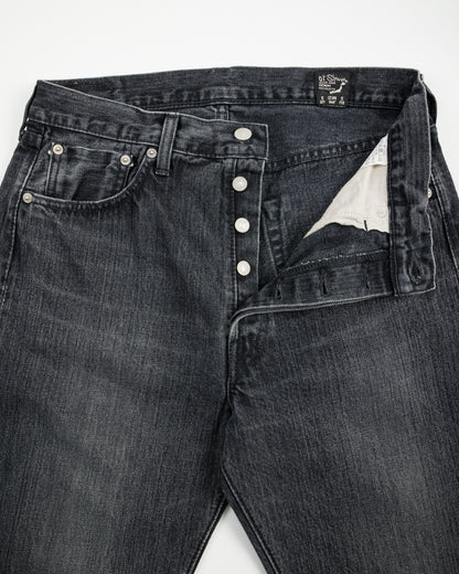 OrSlow 105 Standard Fit Denim - 90's Black Denim Stone - Standard & Strange