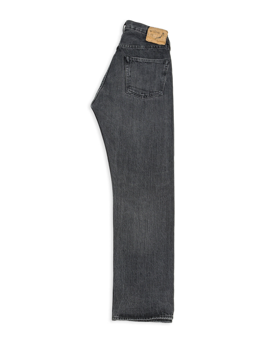 OrSlow 105 Standard Fit Denim - 90's Black Denim Stone - Standard & Strange