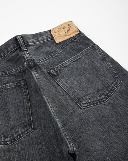 OrSlow 105 Standard Fit Denim - 90's Black Denim Stone - Standard & Strange