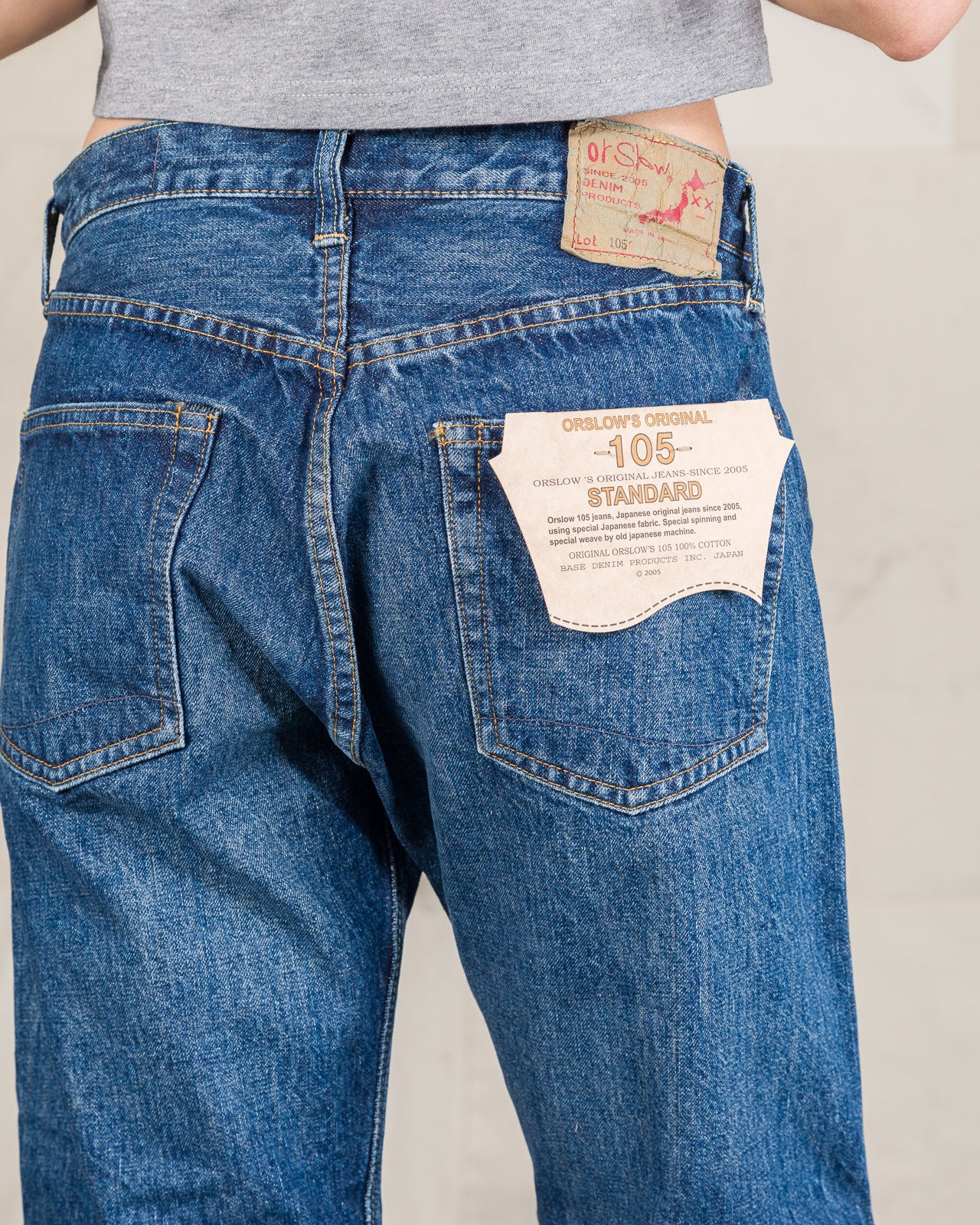 OrSlow 105 Standard Fit Denim - Two Year Wash – Standard & Strange