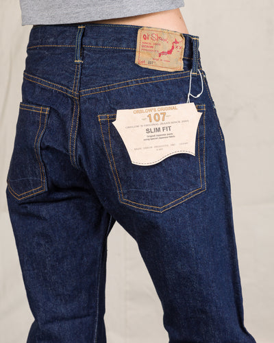 OrSlow 107 Ivy Fit Denim - One Wash - Standard & Strange