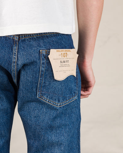 OrSlow 107 Ivy Fit Denim - Two Year Wash - Standard & Strange