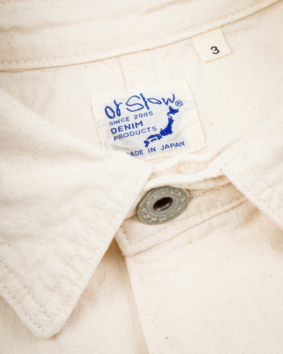 OrSlow 40's WWII Denim Coverall (Loose Fit) - Ecru - Standard & Strange