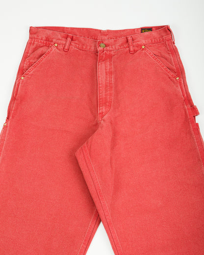 OrSlow Dad's Fit Oxford Painter Pants - Red - Standard & Strange