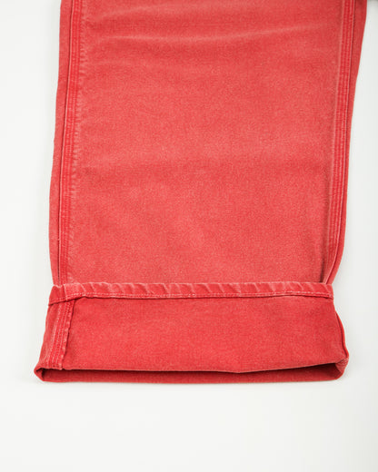 OrSlow Dad's Fit Oxford Painter Pants - Red - Standard & Strange