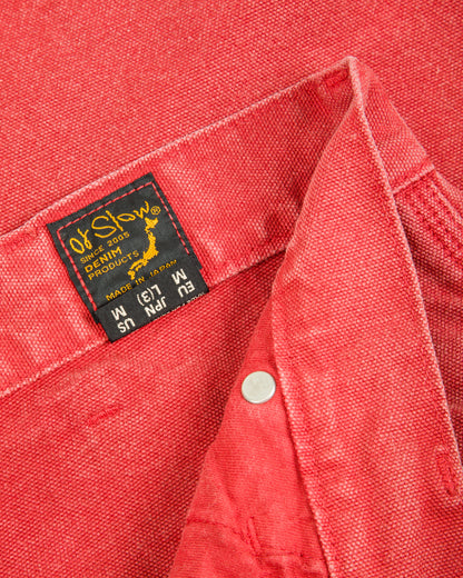 OrSlow Dad's Fit Oxford Painter Pants - Red - Standard & Strange