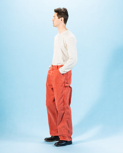 OrSlow Dad's Fit Oxford Painter Pants - Red - Standard & Strange