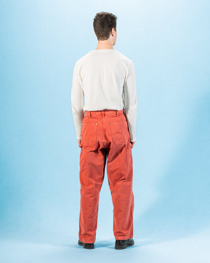 OrSlow Dad's Fit Oxford Painter Pants - Red - Standard & Strange