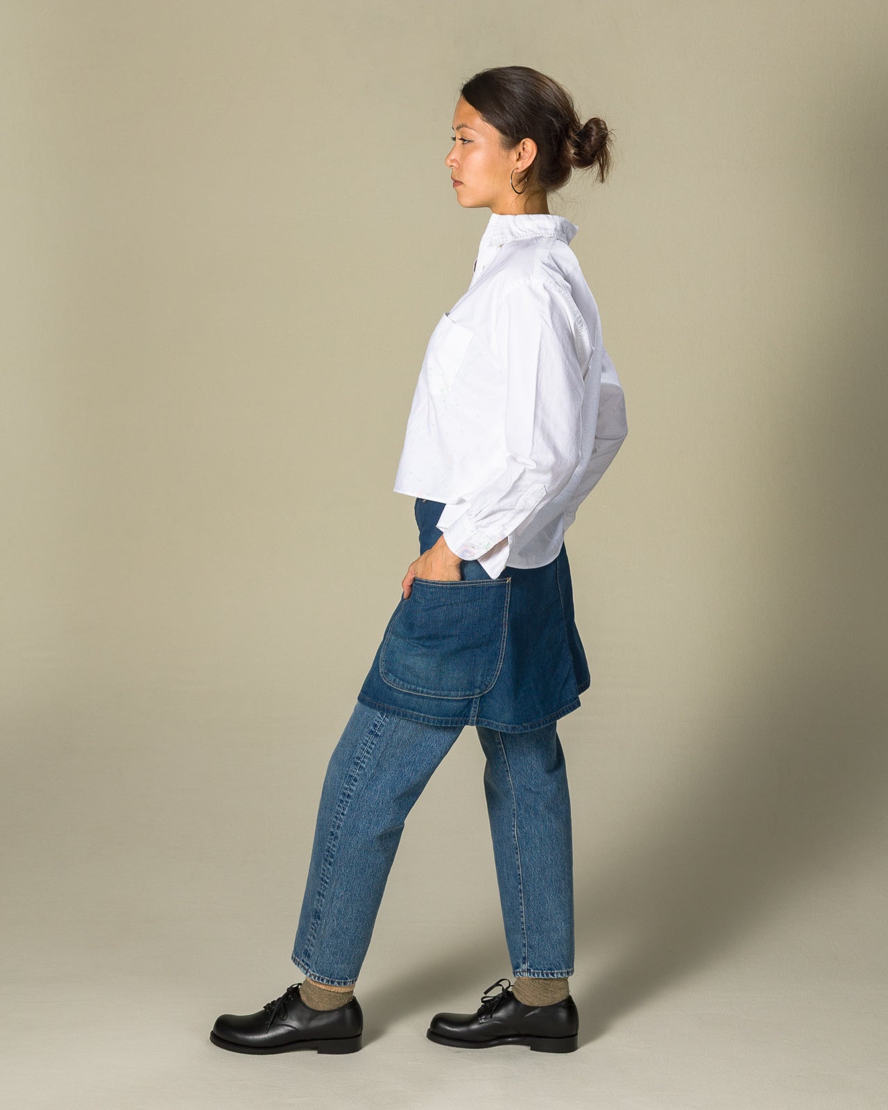 Denim Overlap Skirt - Denim Used – Standard & Strange
