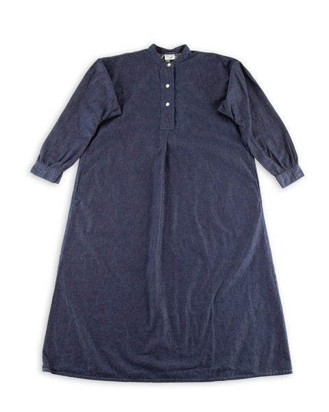 OrSlow Denim Pull Over Dress - One Wash - Standard & Strange