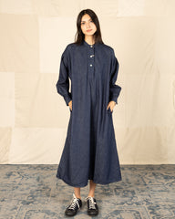 OrSlow Denim Pull Over Dress - One Wash - Standard & Strange