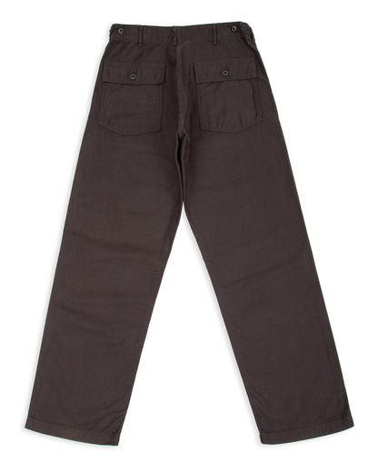 OrSlow Fatigue Pants - Regular Fit - Black - Standard & Strange