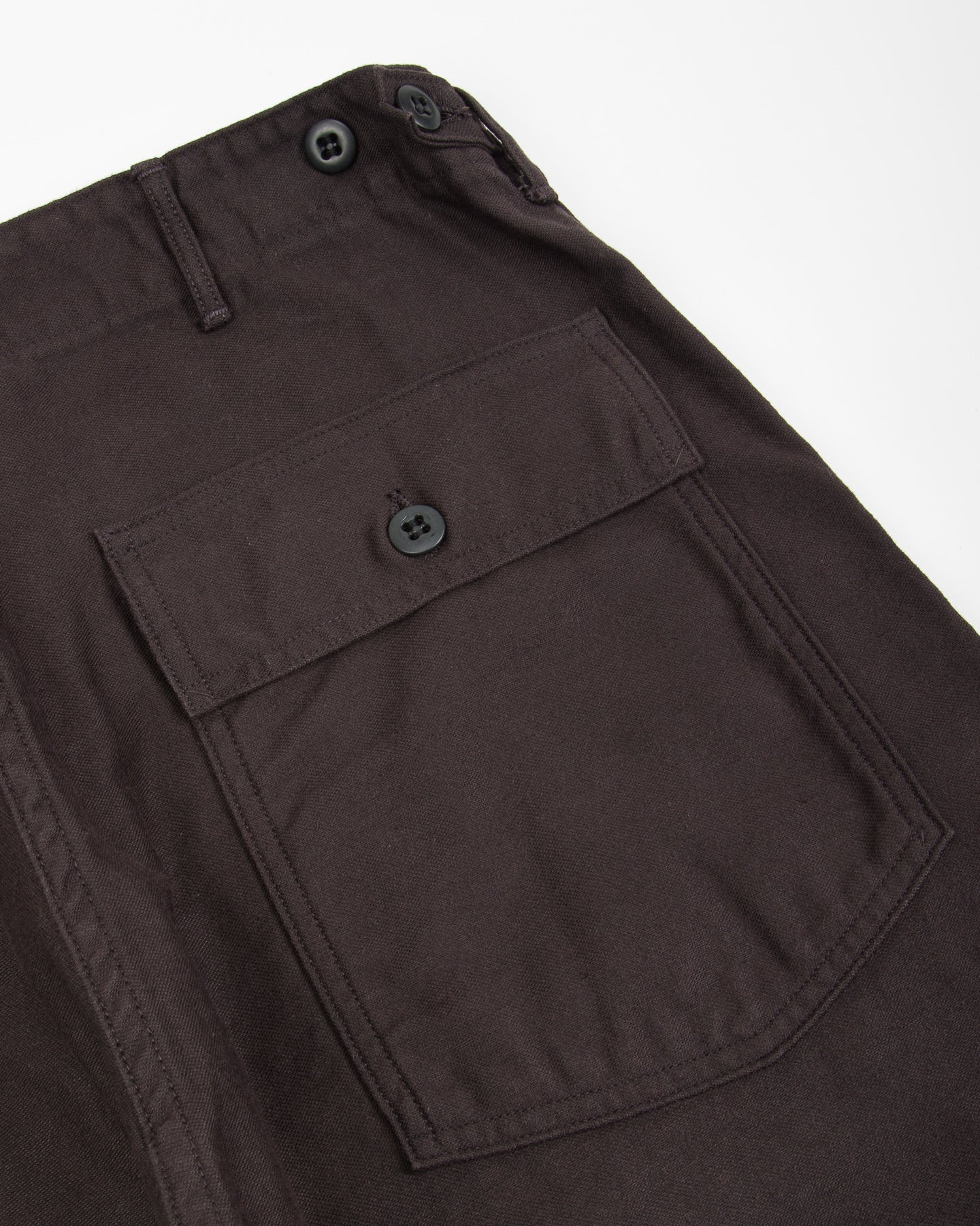 OrSlow Fatigue Pants - Regular Fit - Black - Standard & Strange