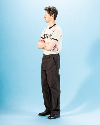 OrSlow Fatigue Pants - Regular Fit - Black - Standard & Strange