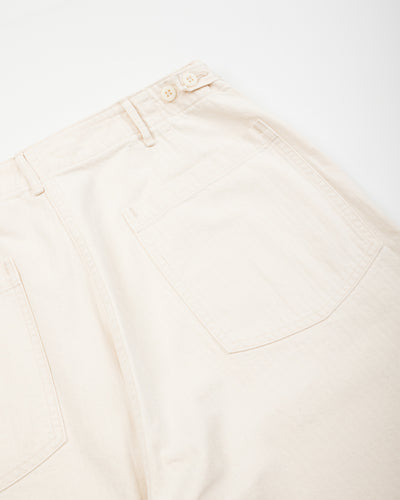 OrSlow HBT Summer Fatigue Pants (Unisex) - Ecru - Standard & Strange